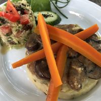 Amazing vegan dinners at Abriecosy Ecolodge in Bargemon