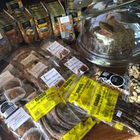 Banana bread and other vegan cookies at Monteverde Wholefoods in Monteverde