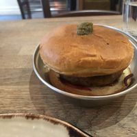 Veggie burger- skip this  at The Indian Streatery in Birmingham