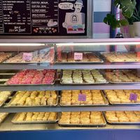 Lots of vegan choices  at Trejo's Coffee & Donuts in Hollywood