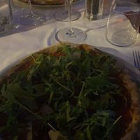 Pizza Veggie. Tasty! at Ristorante Pizzeria La Roche in Marnega Brenzone Sul Garda