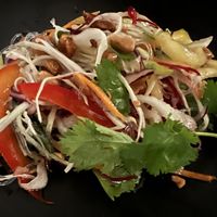 Glass Noodle and Vegetable Salad - starter  at Khmer Cuisine in Copenhagen