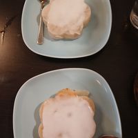 Banana and cassava cakes 🤤❤️ at Khmer Cuisine in Copenhagen