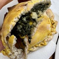 Espinaca y choclo   at La Boca Del Oso in Valparaiso