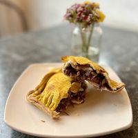 Cebolla caramelizada   at La Boca Del Oso in Valparaiso