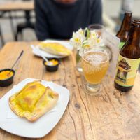 Vegan Empanadas  at La Boca Del Oso in Valparaiso