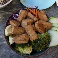 Ensalada Tofu at La Boca Del Oso in Valparaiso