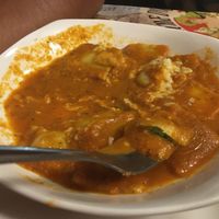 Vegetarian ravioli at La Boca Del Oso in Valparaiso