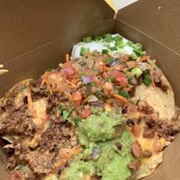 Delicious Nachos Supreme at Unburger Grill in Dearborn