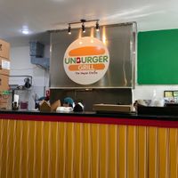 Nice vegan menu  at Unburger Grill in Dearborn