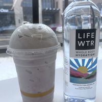 Strawberry shakee #Veganuary at Unburger Grill in Dearborn