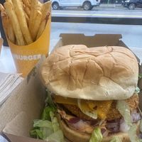 Buffalo chickn   at Unburger Grill in Dearborn