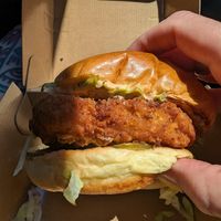 Original chicken at Unburger Grill in Dearborn