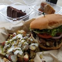 Mushroom Swiss! at Unburger Grill in Dearborn