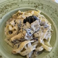 Super comfort food pasta! #Veganuary at Güjžina - Green One Bistro in Ljubljana