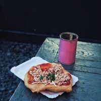 Langos at Paralela in Prague