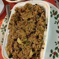 Signature spicy fried rice  at Yum Yum Dumplings in Centereach