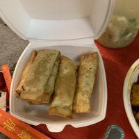 Veggie spring rolls  at Yum Yum Dumplings in Centereach
