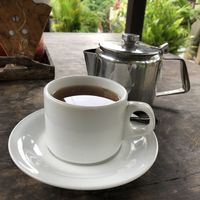 Tea. Remember to pronounce it correctly (teeeeeh.) :-) at Made's Warung in Ubud