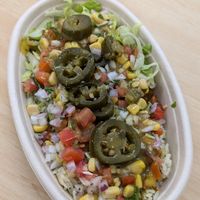 Sm Classic Bowl w Spicy Cauliflower + trezigo at Zambrero in Lismore