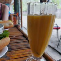 Mango Smoothie (no milk) at Quan 3 Chi Em in Mai Chau