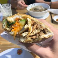 Beef Banh Mi at Au Lac Healthy World - Pham Ngu Lao in Ho Chi Minh City