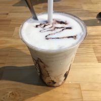 Cacao coconut smoothie (really good!) at Au Lac Healthy World - Pham Ngu Lao in Ho Chi Minh City