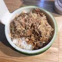 'Chicken’ with sticky rice  at Au Lac Healthy World - Pham Ngu Lao in Ho Chi Minh City