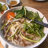 Cambodian Noodle Soup at Au Lac Healthy World - Pham Ngu Lao in Ho Chi Minh City