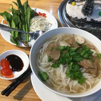 Vegan Meat Pho (58,000VND) at Au Lac Healthy World - Pham Ngu Lao in Ho Chi Minh City