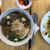 Bun Bo (vegan) at Au Lac Healthy World - Pham Ngu Lao in Ho Chi Minh City