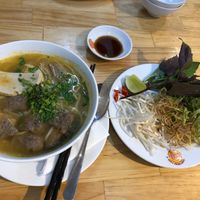 Pho (vegan) at Au Lac Healthy World - Pham Ngu Lao in Ho Chi Minh City