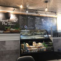 Great plant based drinks for kids available! at Sweet Pea Cafe & Playhouse in Edmonton