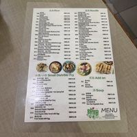 Food Menu  at De Grain in Kuching
