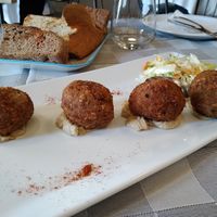Walnut balls at Valia Calda in Kalampaka