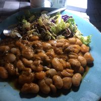 Giant beans   at Valia Calda in Kalampaka