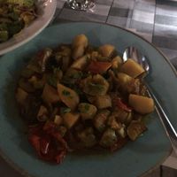 Mixed veggies   at Valia Calda in Kalampaka