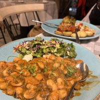 Giant beans  at Valia Calda in Kalampaka