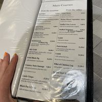 Menu  at Valia Calda in Kalampaka