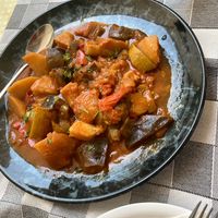 Veggie dish at Valia Calda in Kalampaka