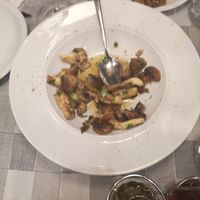 mushroom dish  at Valia Calda in Kalampaka