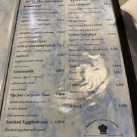 Menu  at Valia Calda in Kalampaka