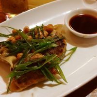 shiitake dumplings at Yulli's Brews in Alexandria