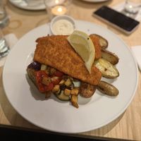 Baked plant based filet   at Gilden im Zims in Cologne