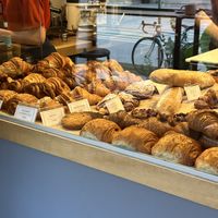 Selection of pastries! Beware, they are not all vegan so ask for the vegan ones.   at Croissant Croissant in Montreal