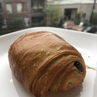 Chocolatine at Croissant Croissant in Montreal