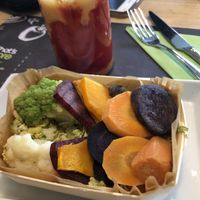 Vegetable medley, so small😒 at That's Vapore City Life in Milan