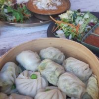 Dumplings 😋😋 at Mitho Cha in Berlin