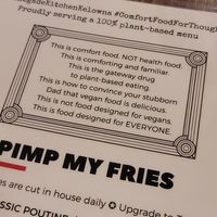 Disclaimer! at Renegade Kitchen & Craft Bar in Kelowna