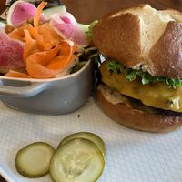 Burger at Renegade Kitchen & Craft Bar in Kelowna